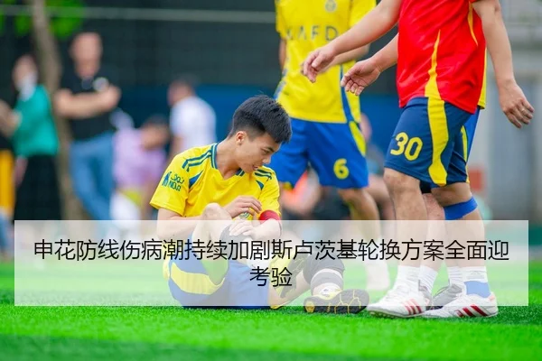 申花防线伤病潮持续加剧斯卢茨基轮换方案全面迎考验