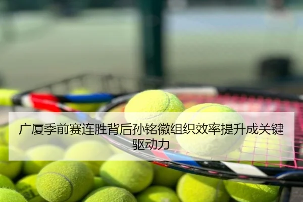 广厦季前赛连胜背后孙铭徽组织效率提升成关键驱动力